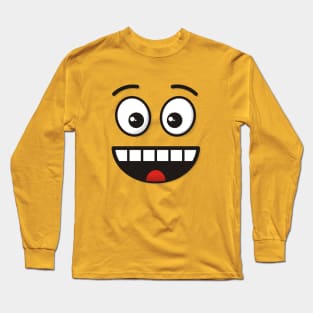 Smiling Face With Open Mouth Long Sleeve T-Shirt